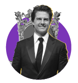 Tom Cruise tem Lua em Leão.